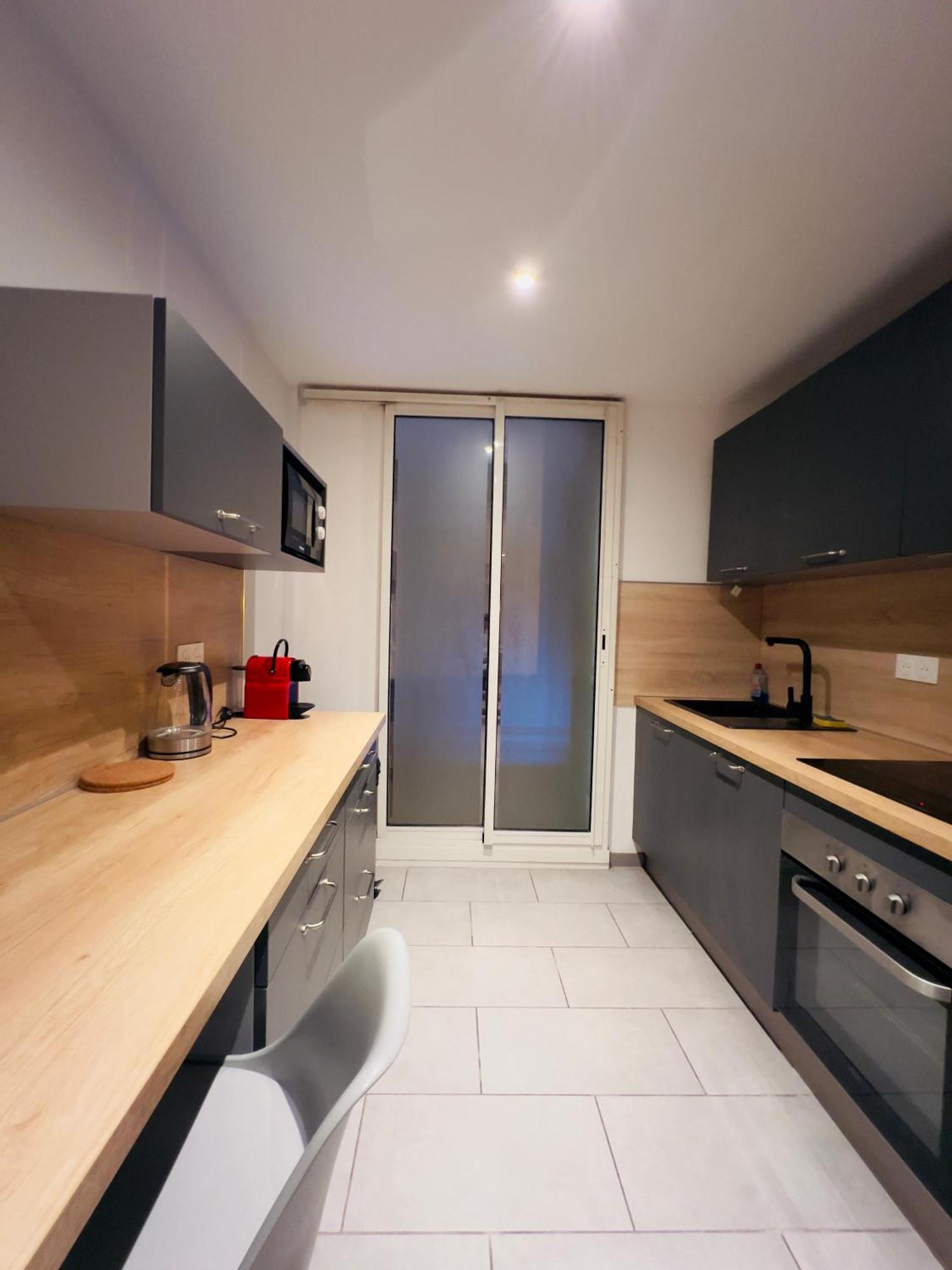 Superbe T3 Sejour Marseille Clim 2 Balcons Timone Apartment Luaran gambar